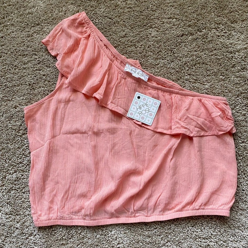 HIPPIE ROSE Women's One Shoulder Top